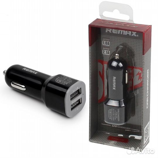 Автомобильный адаптер питания Remax RCC201