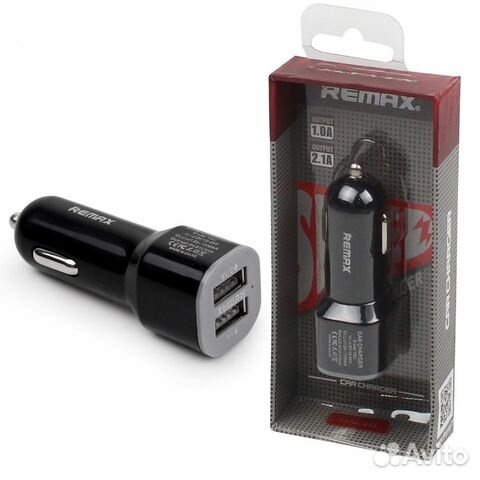 Автомобильный адаптер питания Remax RCC201
