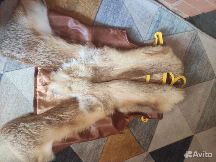 Жилетка женская из натурального меха