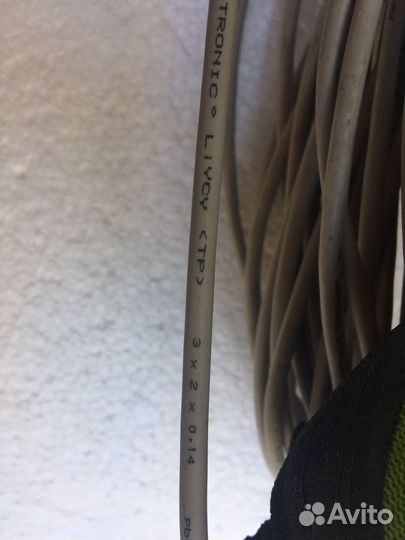 Кабель провод витая пара экранированный