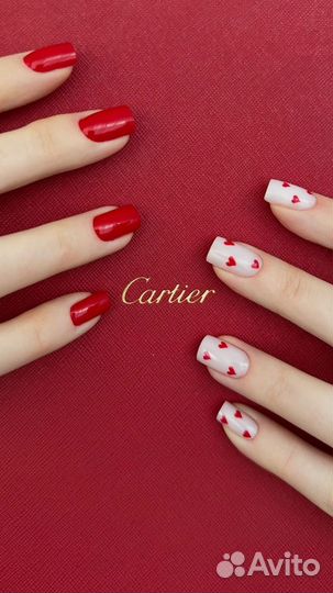 Маникюр наращивание