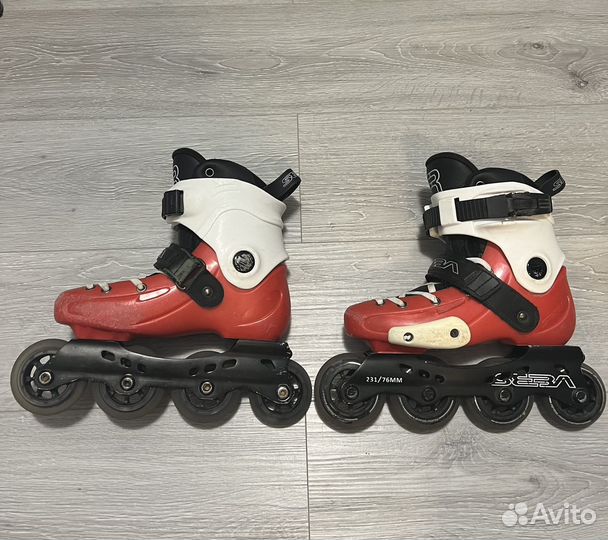 Роликовые коньки Seba FR Junior RED р-р. 32-34