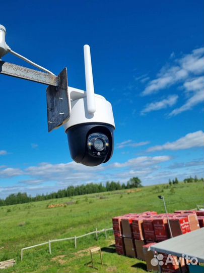 Камера видеонаблюдения для стройки