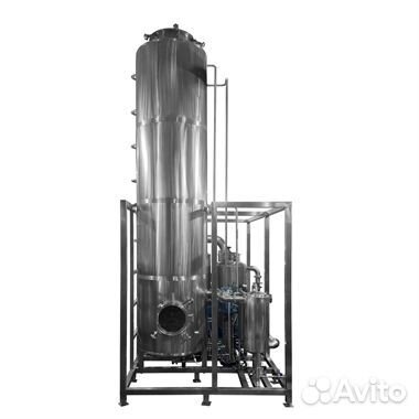 Проточно-выпарная установка, 700 л/ч по испар. вл