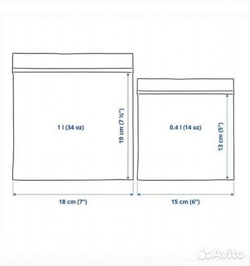 Пакеты для заморозки Икеа