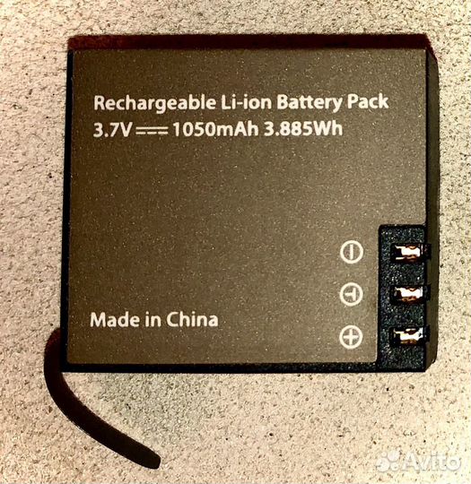 Аккумулятор 1050mAh для экшенкамеры SJ CAM, Eken