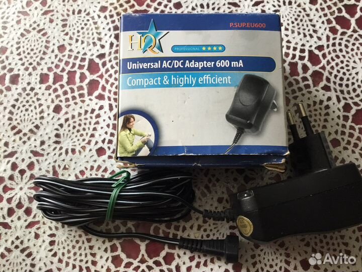 Универсальный адаптор 600 mA