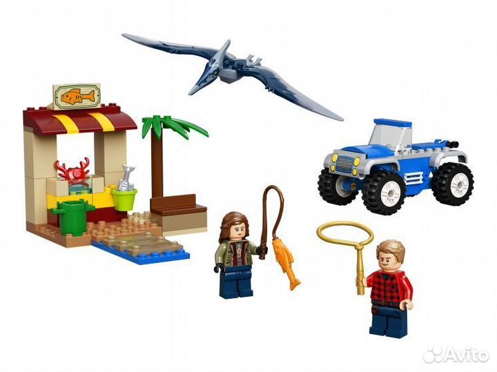 Lego Jurassic World Погоня за птеранодоном 76943