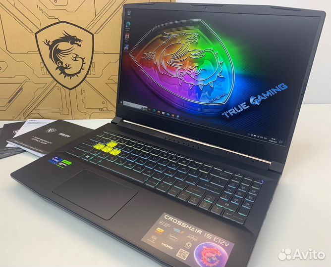 MSI Crosshair 15 RTX4070/i7-12 Чек днс