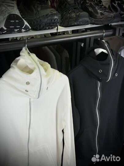 Зип худи Rick Owens Gimp type