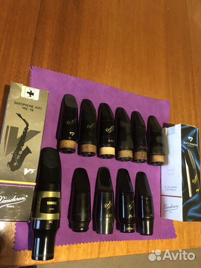 Мундштуки для саксофона и кларнета