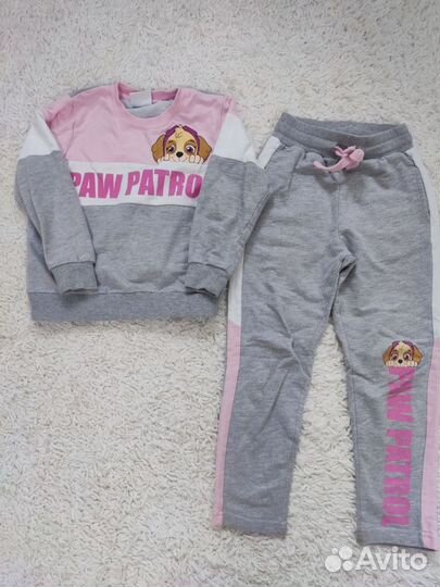 Одежда и обувь для девочки пакетом