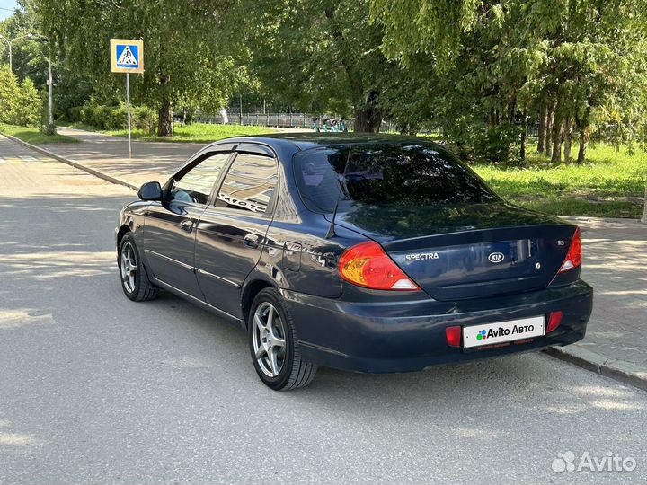 Kia Spectra 1.6 МТ, 2007, 270 000 км