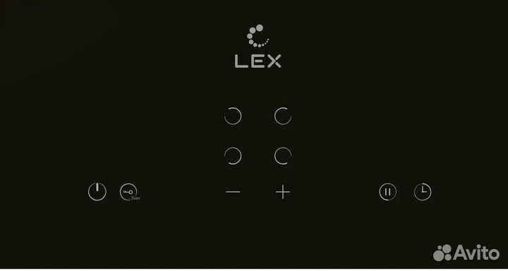 Варочная поверхность Lex EVH 640B BL черный