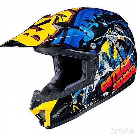 Мотошлем детский HJC CL-XY II batman DC comics,S