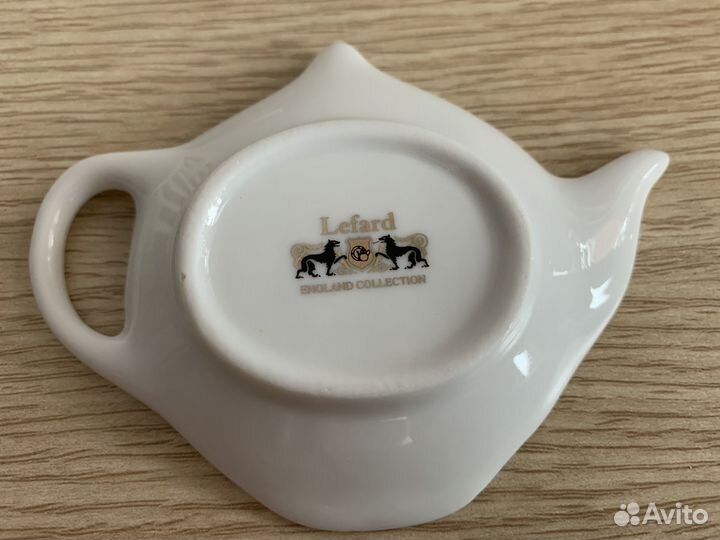 Lefard подставка под чайный пакетик и ложка