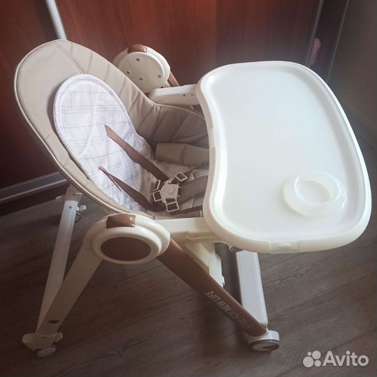 Стульчик для кормления happy baby berny v2