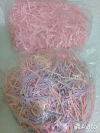 Бумажный наполнитель для подарков