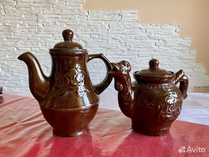 Вазы кувшины чайники керамика СССР