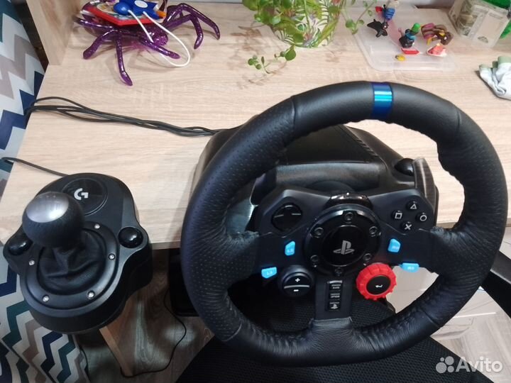 Игровой руль logitech