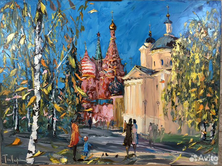 Картина маслом на холсте пейзаж