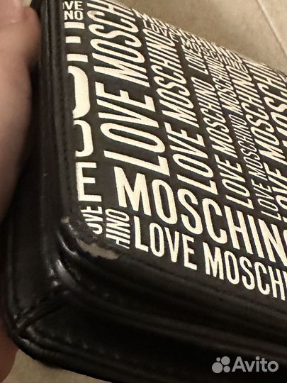 Сумка love moschino кросс-боди