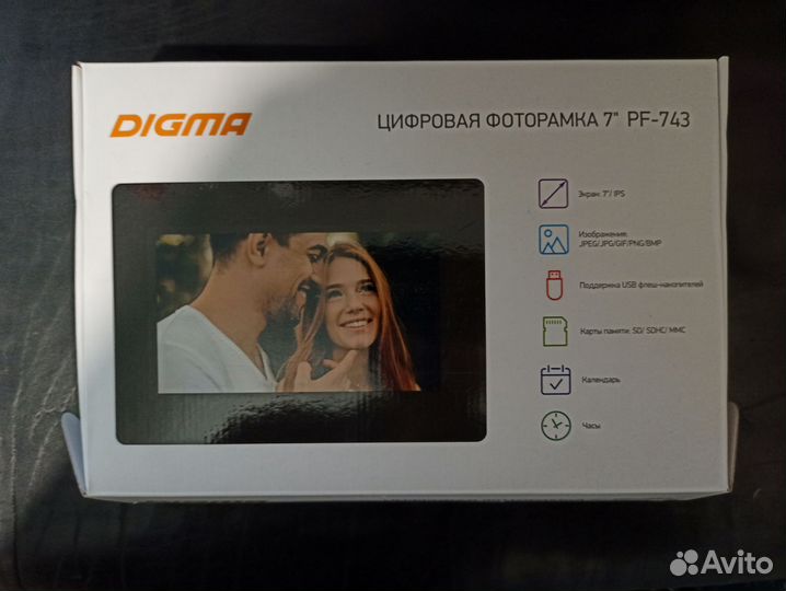 Цифровая фоторамка digma