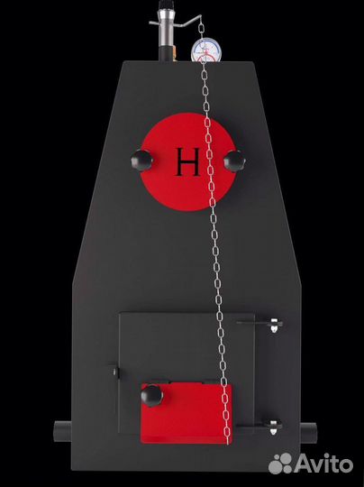 Твердотопливный котёл 65 квт
