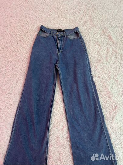 Джинсы toptop в разрезами у карманов