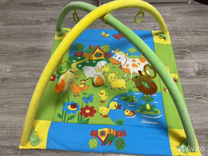 Развивающий коврик Мякиши