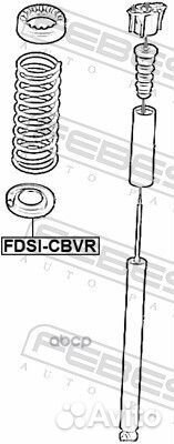 Проставка пружины ford focus 2 04- зад. fdsicbvr