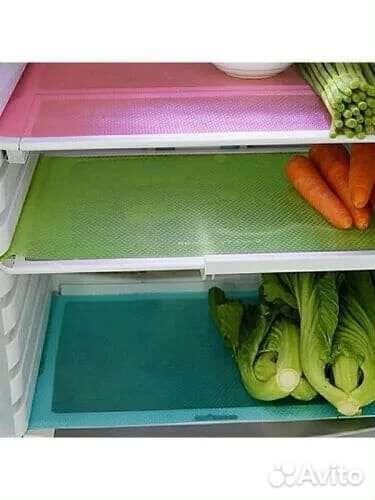 Коврик для холодильника 6 шт набор