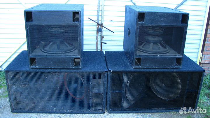 Сабвуферы MPBf 3200+4000W 4ш Pro SUB218 Нч Колонки