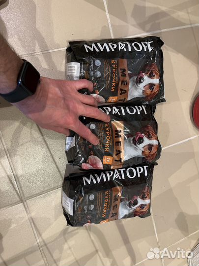 Корм для мелких пород (взрослых собак)