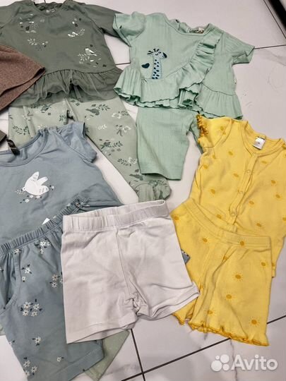 Пакет вещей на девочку 74-80