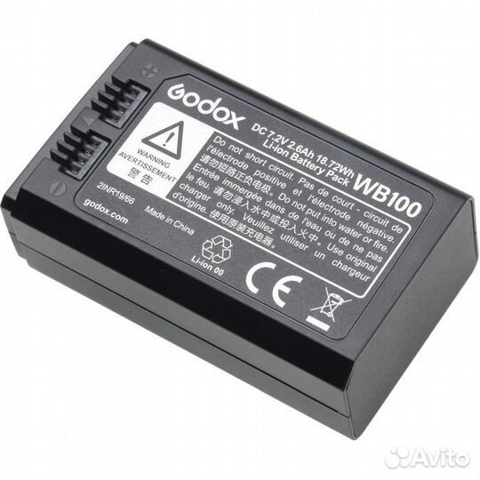 Аккумулятор Godox WB100 для AD100Pro