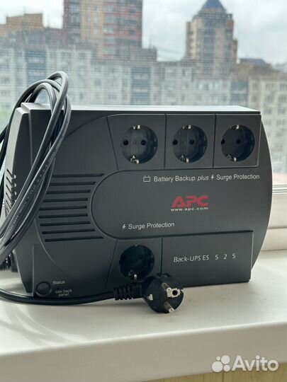 Ибп APC Back-UPS ES BE525-RS, 525вa