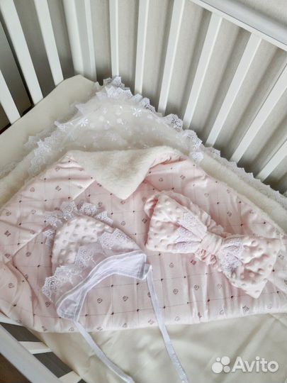 Конверт на выписку тёплый зимний