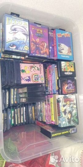 Картриджи приставки Денди и Сега