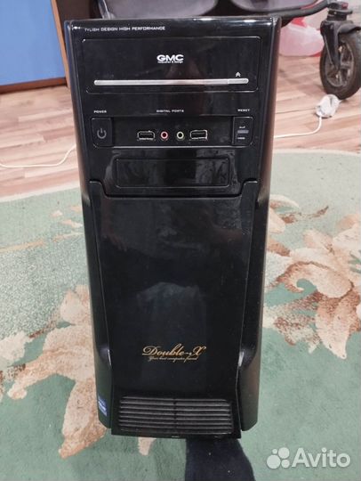 Корпус для пк ATX с нижним бп