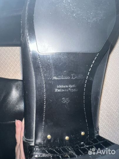 Сапоги massimo dutti 35 новые