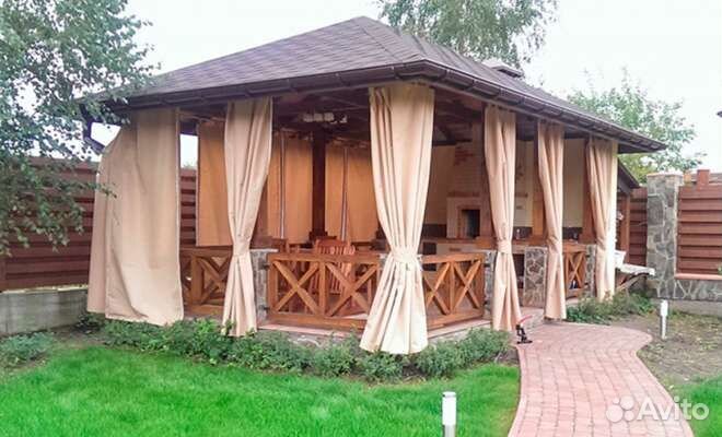 Шторы в шатер