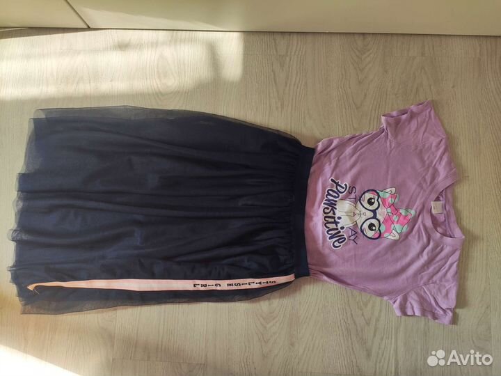 Вещи пакетом на девочку 128 134