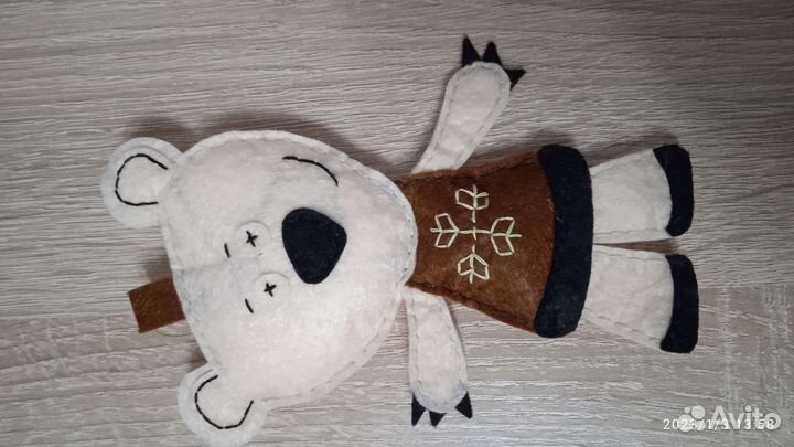 Поделки из фетра, брелок, игрушка из фетра