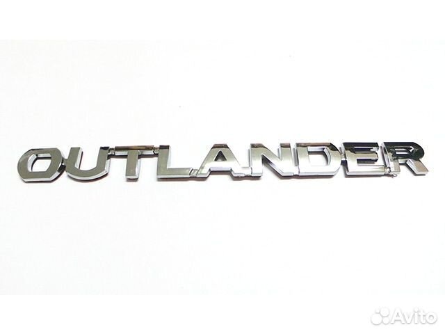 Эмблема задняя Mitsubishi Outlander 3