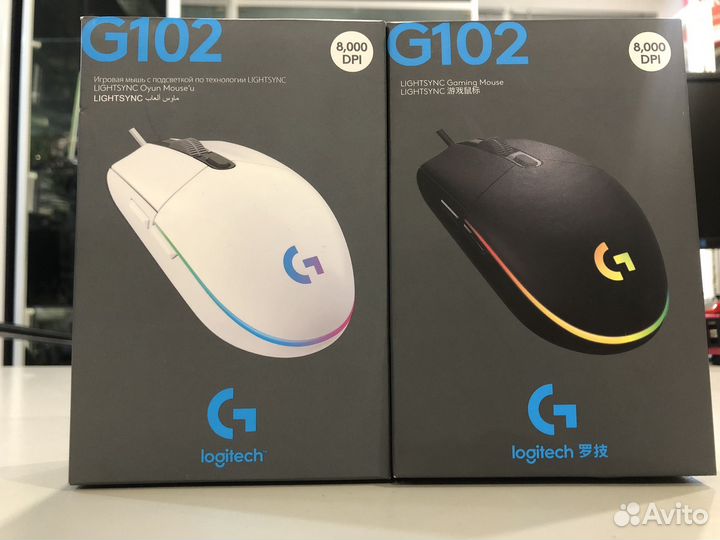 Игровая мышь logitech g102