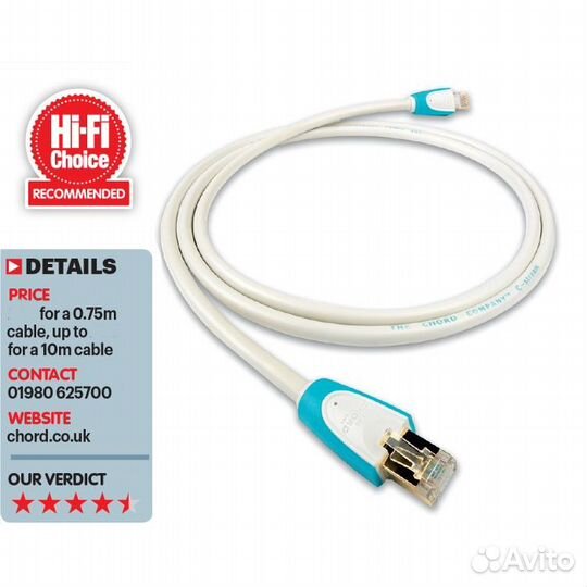 Кабель Chord Company C-stream / Ethernet