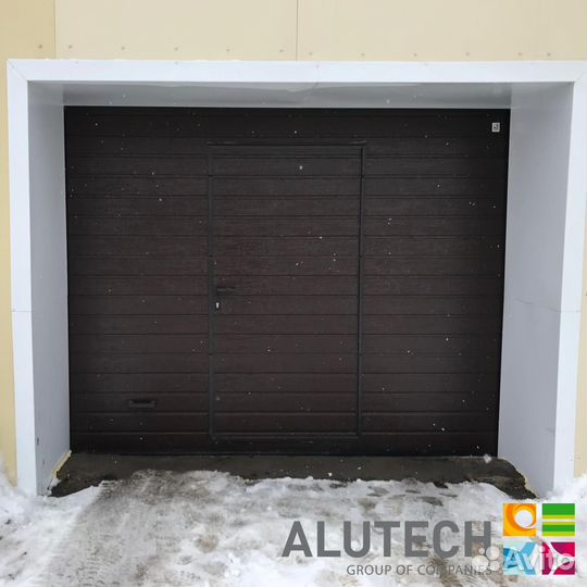 Ворота гаражные alutech