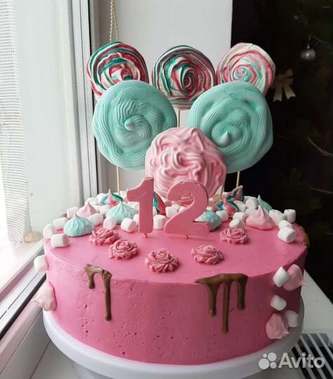 Торт молочная девочка