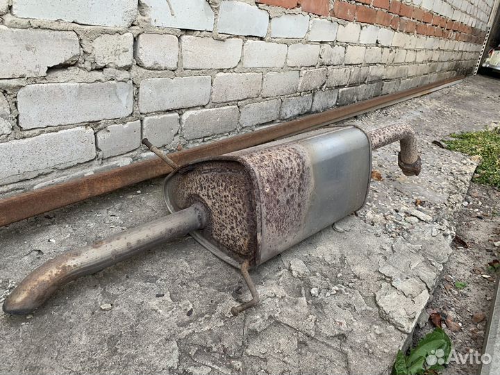 Глушитель на chevrolet lacetti седан